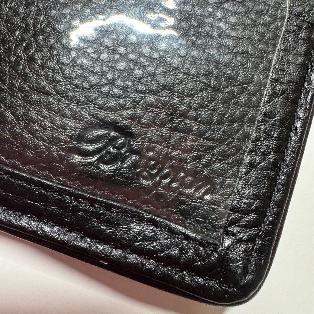 Brighton Nepal Organizer Pebble Italian Crocodile Embossed Leather Crossbody Bag - Picture 11 of 16